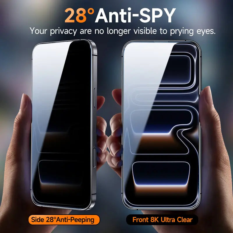 MAGIC JOHN Screen Protector 2 Pack for Iphone, Samsung, and Google–Clear & Privacy Protection, Fingerprint Resistant, Dust-Free, Bubble-Free Design Summervibes
